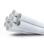انابيب UPVC جدول 40 مقاس 6 إنش سمك 7.11 مم لون أبيض