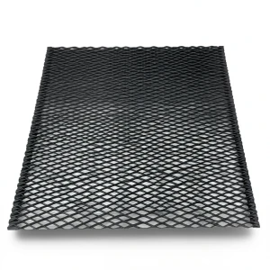 Hot Rolled Black Steel Expanded Metal Mesh Thickness 1.4 mm Width 2.44 m Length 6 m