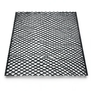 Hot Rolled Black Steel Expanded Metal Mesh Thickness 1.4 mm Width 2.44 m Length 7 m