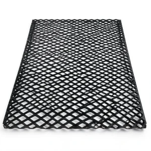 Hot Rolled Black Steel Expanded Metal Mesh Thickness 1.5 mm Width 2.44 m Length 1 m