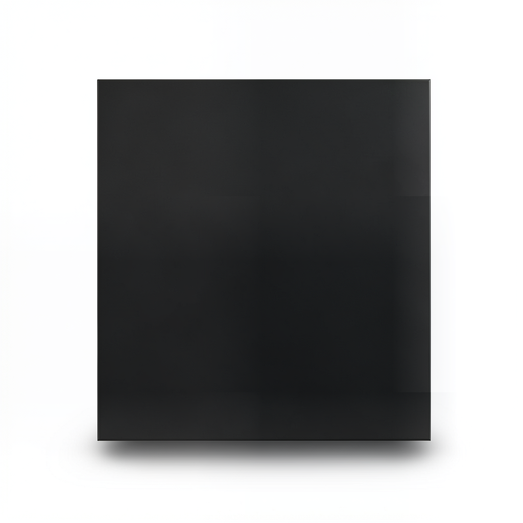 Porcelain Flooring 9 mm Thickness 40x40 cm Matt Compact Black