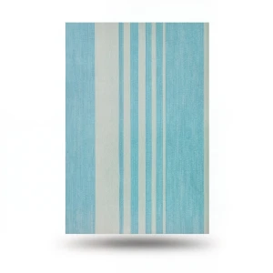 Italian Wallpaper Striped Design Turquoise, Size 10mx0.73m, Model 305021