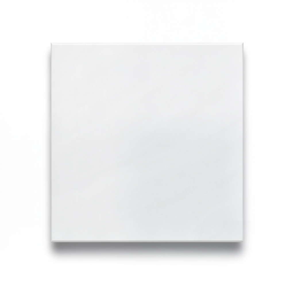 Porcelain Flooring 10 mm Thick 60x60 cm Matte White, Legend Design
