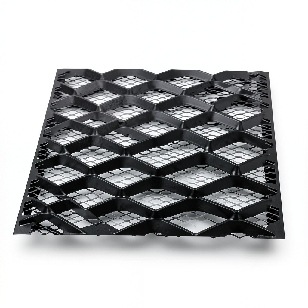 Hot Rolled Black Steel Expanded Metal Mesh Thickness 1.4 mm Width 2.44 m Length 3 m