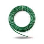Heat Resistant Single Core Solid Copper Cable PVC 90 ºC Insulation 0.75 mm² 300/500 Volt 300 Feet Green | Al Fanar
