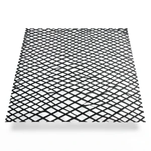 Hot Rolled Black Steel Expanded Metal Mesh Thickness 1.5 mm Width 2.44 m Length 1 m