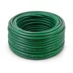 سلك نحاس مصمت مقاوم للحراره احادى النواة معزول PVC 90º 4 مم² 450/750 فولت 300 قدم اخضر | شركة الفنار