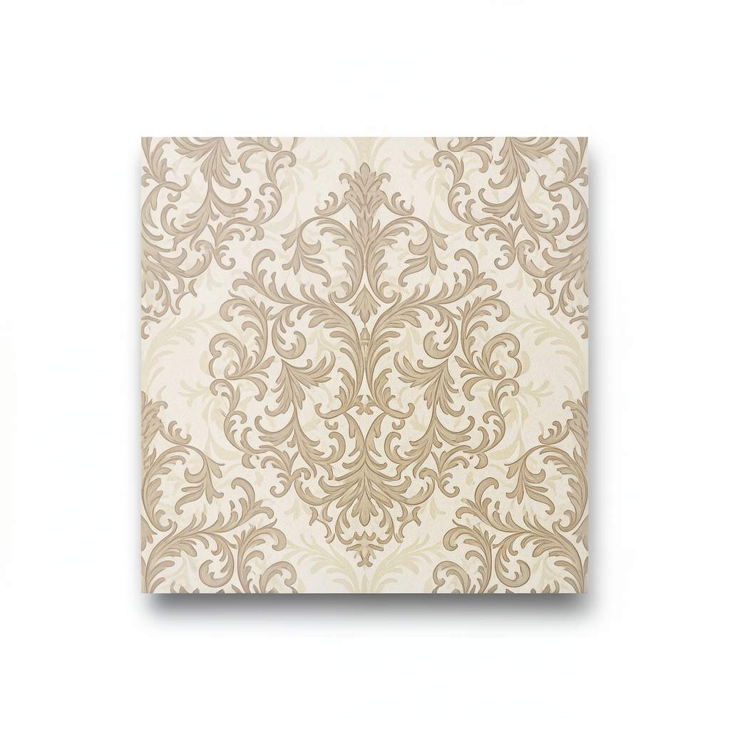 American Wallpaper Classic Design 10m x 0.53m, Light Brown