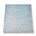 Galvanized Steel Expanded Metal Mesh Thickness 1.8 mm Width 2.44 m Length 1 m