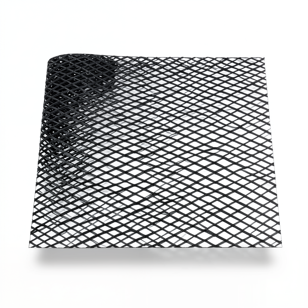 Hot Rolled Black Steel Expanded Metal Mesh Thickness 1.5 mm Width 2.44 m Length 6 m
