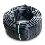 HDPE Polyethylene Coil Pipe Nominal Pressure 3.2 Bar PE 100 OD 90 mm SDR 41 Black