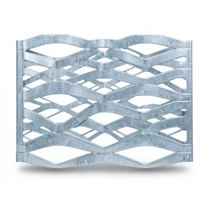 Galvanized Steel Expanded Metal Mesh Thickness 1.7 mm Width 2.44 m Length 4 m