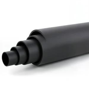 HDPE Pipe Pressure 3.2 Bar PE 100 Size OD 225 mm SDR 41 Black