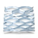 Galvanized Steel Expanded Metal Mesh Thickness 1.7 mm Width 2.44 m Length 6 m