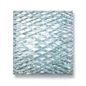 Galvanized Steel Expanded Metal Mesh Thickness 1.7 mm Width 2.44 m Length 7 m