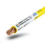 Riyadh 2.5 mm2 Single Wire, 450/750 volts, Stranded Copper, PVC Insulation, Yellow | Riyadh Cables Group