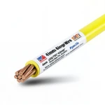 Riyadh 4 mm Single Wire, 450/750 Voltage, Stranded Copper PVC Insulation, Yellow | Riyadh Cables Group