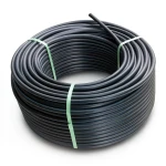 لفة أنابيب HDPE ضغط 3.2 بار PE 100 قطر خارجي 75 مم SDR 41 لون أسود