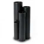HDPE Plastic Pipe Nominal Pressure 6 Bar PE 80 Outside Diameter 63 mm Thickness 2.9 mm Black