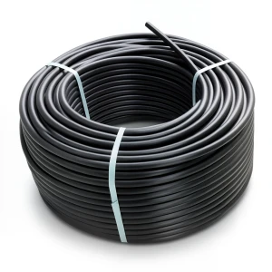 لفة أنابيب بلاستيك HDPE ضغط 3.2 بار PE 100 قطر خارجي 110 مم SDR 41 لون أسود