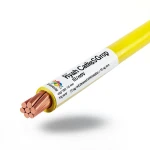 Riyadh 10 sq mm Stranded Copper Wire, 450/750V, PVC Insulated, Yellow | Riyadh Cables Group