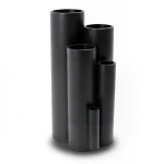 HDPE Plastic Pipe Pressure 16 Bar PE 100, 140 mm OD, 12.7 mm Thickness, Black Color