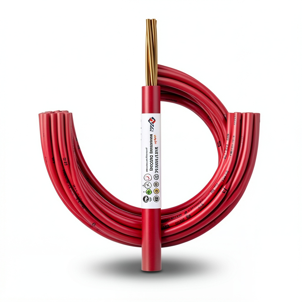 Flexible Copper Electric Wire 2.5mm2 450/750V PVC Insulated Red | Jeddah Cables Company