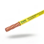 6 mm2 Stranded Copper Earth Wire 450/750 V PVC Insulation Yellow/Green | Riyadh Cables Group