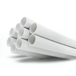 انابيب UPVC جدول 40 مقاس 8 إنش سمك 8.18 مم لون أبيض