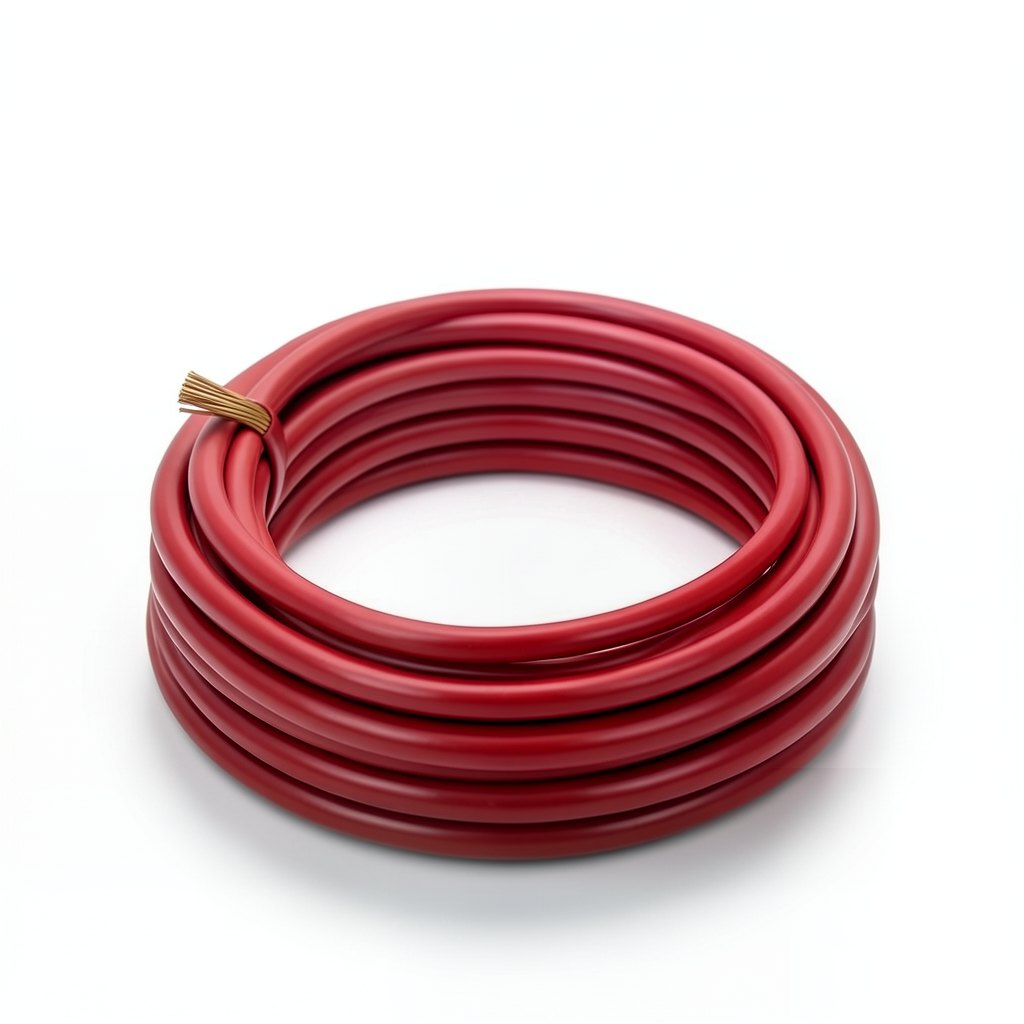 لفة سلك نحاس كهربائي مرن 16mm2، 450/750V، عزل PVC، أحمر | شركة كابلات جدة