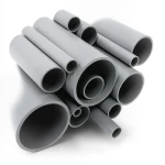 انابيب UPVC جدول 80 مقاس 1 1/4 إنش سمك 4.85 مم لون رمادي