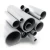 UPVC Pipes Schedule 80 Size 1 1/2 inch Thickness 5.08 mm Gray - Image 1