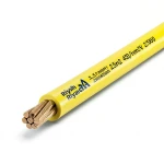 Riyadh 2.5 mm2 Single Wire, 450/750 volts, Stranded Copper, PVC Insulation, Yellow | Riyadh Cables Group