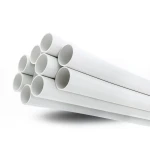 مواسير UPVC مقاس 4 إنش ضغط 6.9 بار سمك 2.8 مم لون أبيض