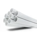 انابيب UPVC ضغط 6.9 بار مقاس 8 إنش سمك 5.33 مم لون أبيض