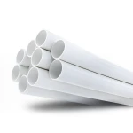 انابيب UPVC ضغط 8.6 بار مقاس 1 1/2 إنش سمك 1.52 مم لون أبيض