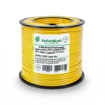 6 AWG Stranded Copper American Electrical Wire, PVC Insulation 105°C, Yellow, 600V, 500ft | Asharqiyah Cables Company for Industry