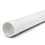 أنابيب بلاستيك UPVC ضغط 315 psi مقاس 4 بوصة سماكة 9.47 مم لون أبيض
