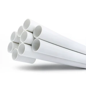 UPVC Pipes Schedule 40 Size 8 inch Thickness 8.18 mm White