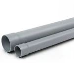 مواسير بلاستيك UPVC جدول 80 مقاس 1 1/2 إنش سمك 5.69 مم لون رمادي