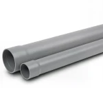 أنابيب UPVC جدول 80 مقاس 3 إنش سمك 8.53 مم لون رمادي