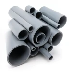 UPVC Pipes Schedule 80 Size 1 inch Thickness 4.55 mm Gray
