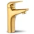 Automatic Short Chinese Golden Washbasin Mixer, Brass, Gold Color - Image 1
