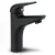 Automatic Short Washbasin Mixer Brass, Black Color - Image 1