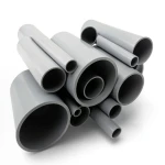 UPVC Pipes Schedule 80 Size 2 1/2 inch Thickness 7.01 mm Gray