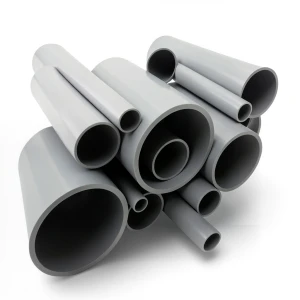 UPVC Pipes Schedule 80 Size 2 1/2 inch Thickness 7.01 mm Gray