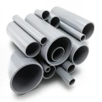 UPVC Pipes Schedule 80 Size 3 inch Thickness 7.62 mm Gray