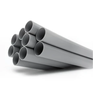 انابيب UPVC مقاس 1 1/4 إنش ضغط 8.6 بار سمك 1.52 مم لون رمادي