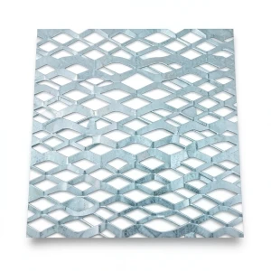 Galvanized Steel Expanded Metal Mesh Thickness 1.8 mm Width 2.44 m Length 4 m