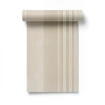 Italian Wallpaper Striped Design Beige Color, Size 10mx0.73m, Model 305023